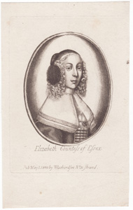 antique portrait from Pepys Diary